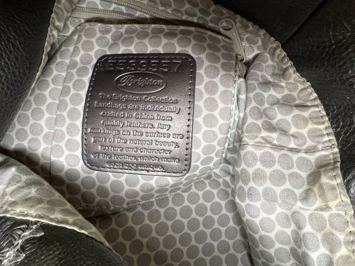 Bucket Bag schwarz Brighton Anju Meisterwerk Perlen Schmuck weiche Handtasche - Bild 8 von 14