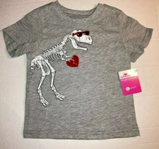 NWT Celebrate Valentine's Day Cool T-Rex Heartbreaker T-Shirt Tyrannosaurus Rex 