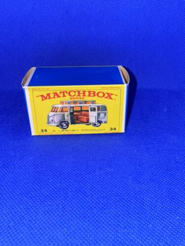 Matchbox Lesney #34C VW Volkswagen Camper Van 1968 - Picture 10 of 10