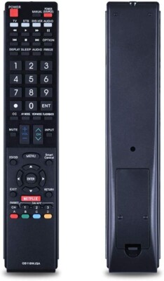 Replace Remote Control GB118WJSA fit for Sharp Aquos TV LC-60SQ17U LC-60SQ15U