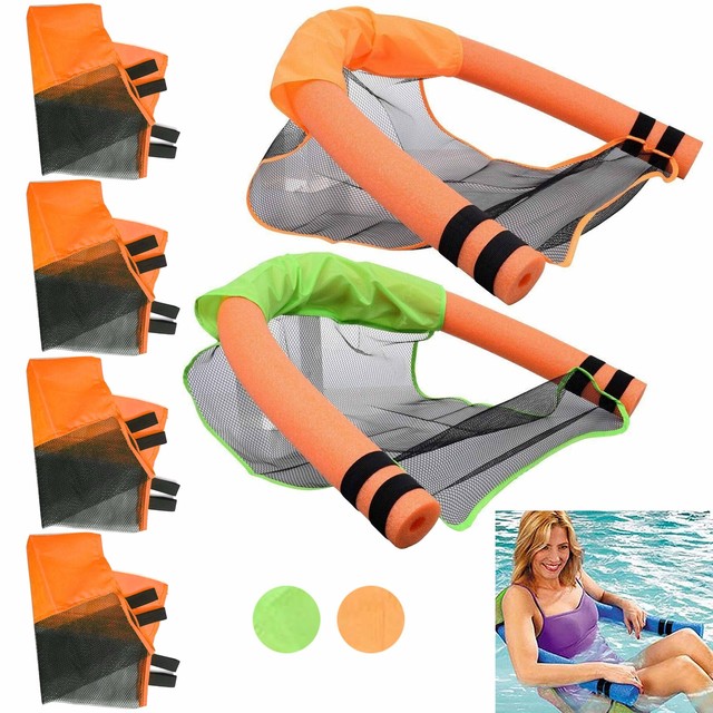 4 Fließend Pool Nudel Netz Stuhl Hängematte Schwimmbad Sitz Wasser Floß 45.7cm 4 Fließend Pool Nudel Netz Stuhl Hängematte Schwimmbad Sitz Wasser Floß 45.7cm