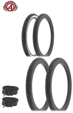 2 ALTALINE BICYCLE WIRE BEAD TIRES 26 x 2.125 BEACH BUM SLICK TREAD W/TUBES.