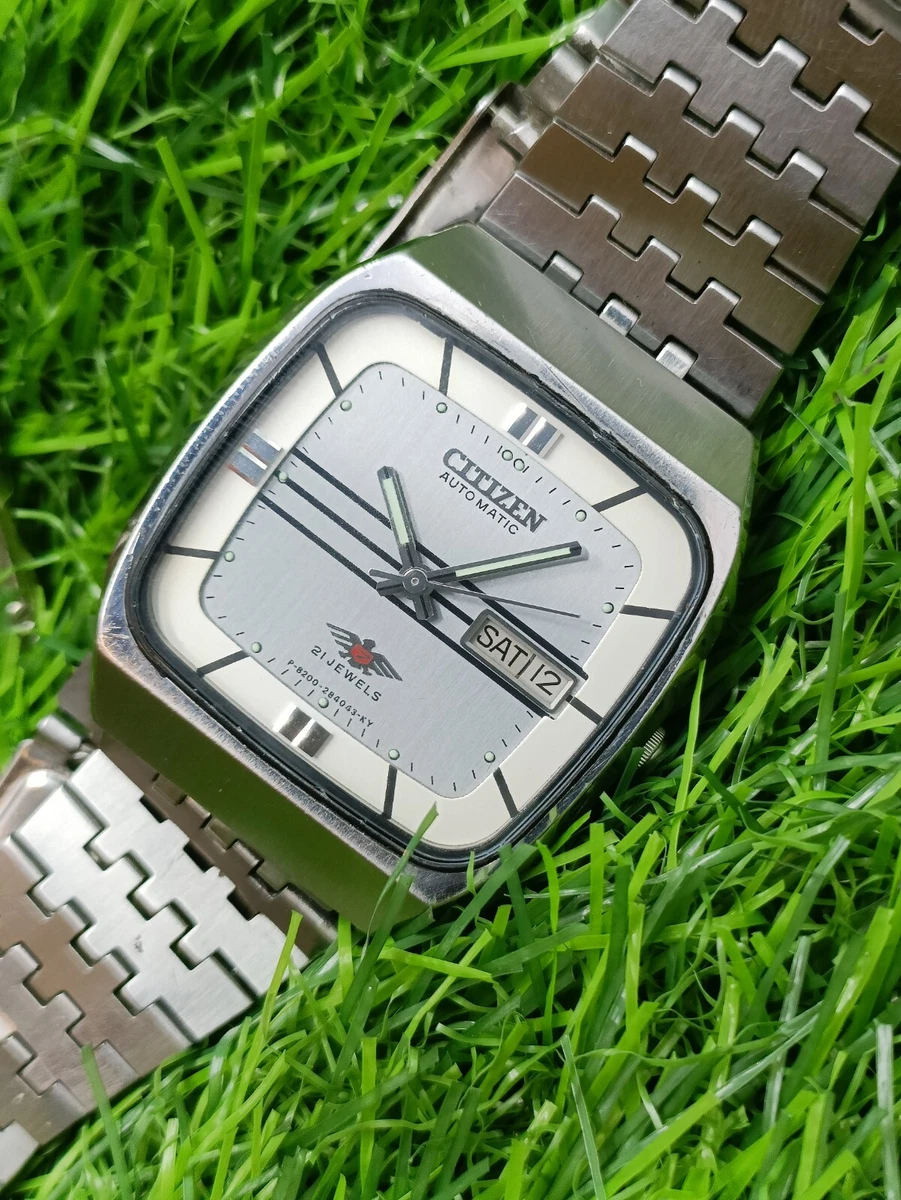 citizen automatic 21 jewels day date
