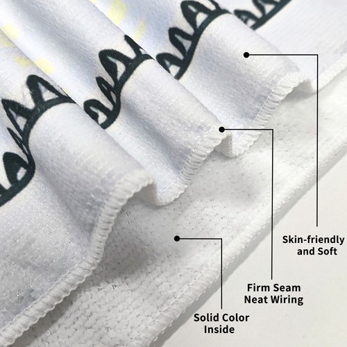 70 X 140 New $100 Dollar Bill Velour Beach Towel - Picture 3 of 6