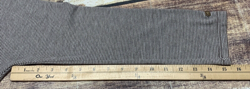 Tommy Hilfiger Pullover Woman’s Soft Top Casual Brown White Stripe Size Medium - Picture 14 of 21