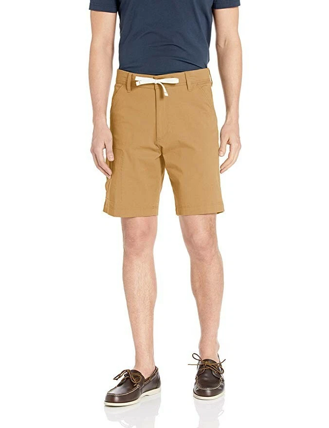 Dockers Men s Straight Fit Utility Smart 360 Shorts Camel Dunes