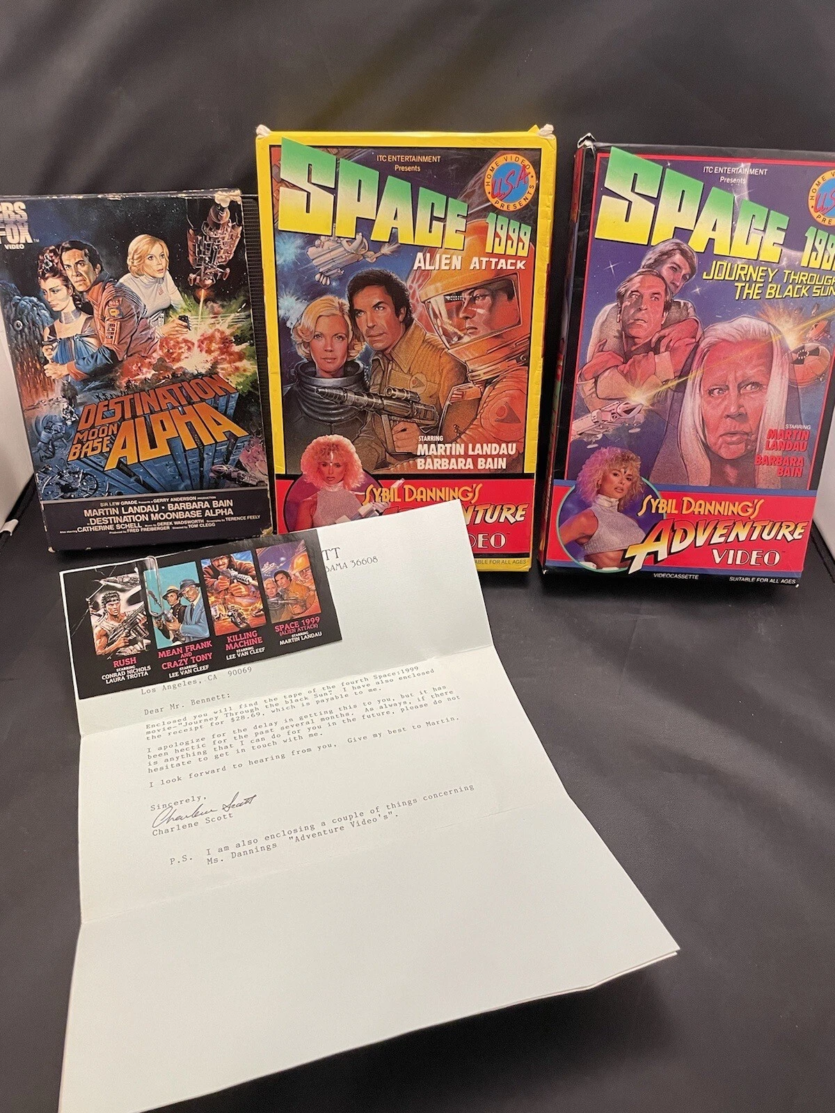 Sybill Dannings Adventure Video Space: 1999 collection from Martin Landau's house