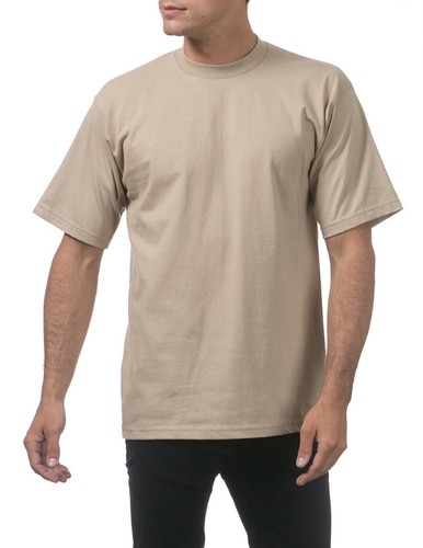 Pro Club Men's Heavyweight Cotton Short Sleeve Crew Neck T-Shirt - 25 Colors - Picture 56 of 127