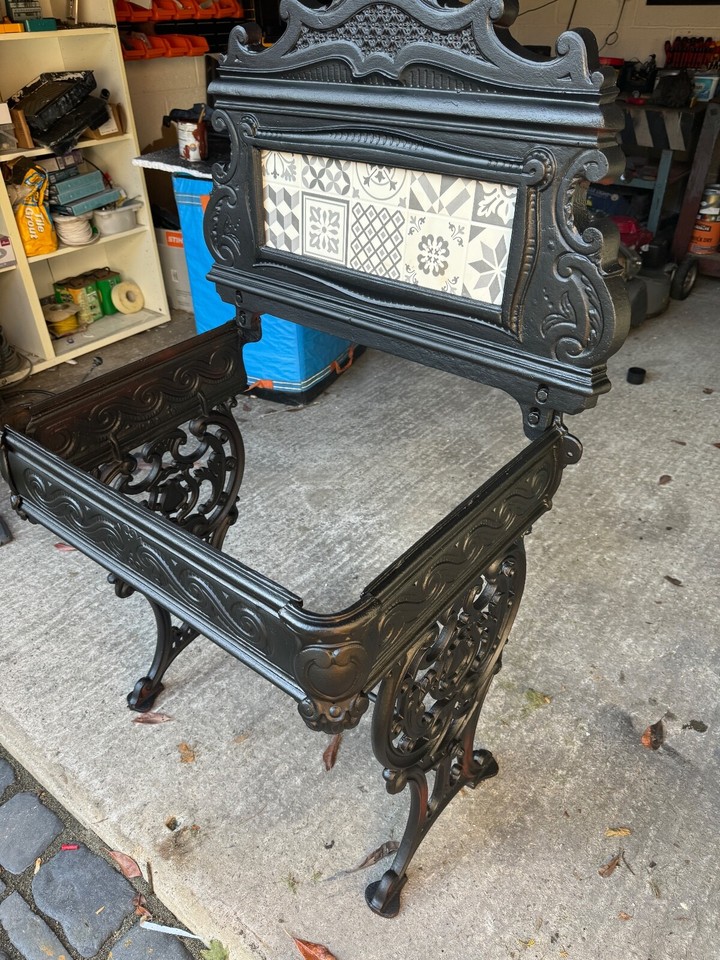 Victorian Cast Iron Basin Stand eBay