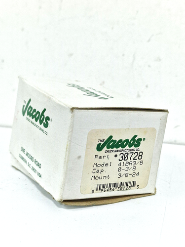Jacobs 41 BA 3/8-14UNF 0-10mm 0-3/8 UNF Bohrfutter gleichschließend Schwerlast Nr1 - Bild 2 von 5
