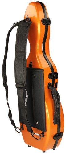 Fiberglass violin case UltraLight 4/4 M-case Orange Light - Picture 7 of 12