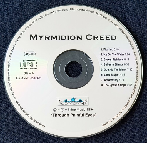 Myrmidion Creed – Through Painful Eyes - CD - 1994 - First Press - Gogon Rec. - Bild 3 von 7
