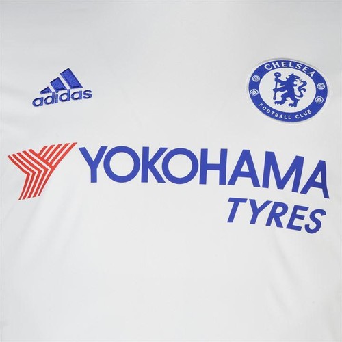 CHELSEA F.C. 2016/17 3rd (2XL) WHITE ADIDAS S/S FOOTBALL SHIRT SOCCER JERSEY NEW - Picture 4 of 4