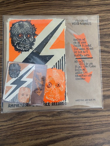 Melvins Throbbing Jazz Gristle Funk Hits LP CD Flexi Orange Safety Cone Tour 222 - Picture 2 of 5