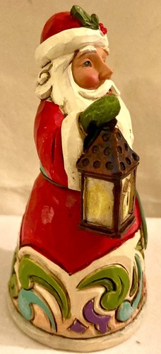 Jim Shore Heartwood Creek Mini Santa Holding Laterne - Bild 5 von 7