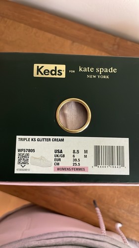 Keds X Kate Spade Plateau Glitzer Sneaker - Bild 8 von 9