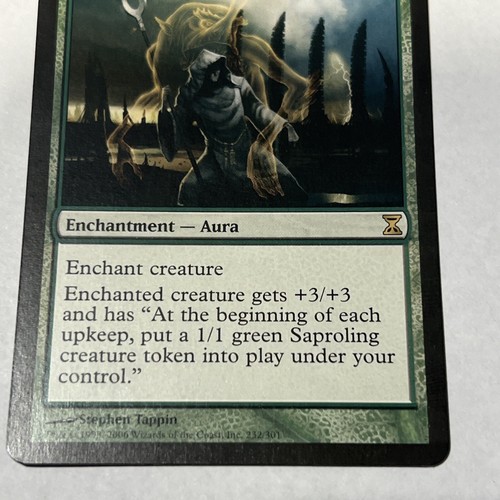 MTG Verdant Embrace Time Spiral 232/301 Regular Rare MP - Picture 3 of 4