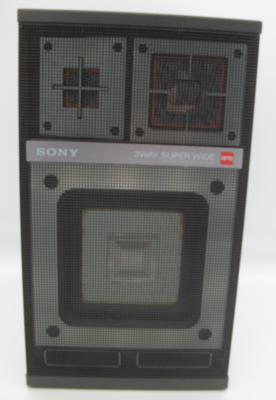 Sony APM-078III Vintage Stereo 3 Way Speaker AS-IS - Single