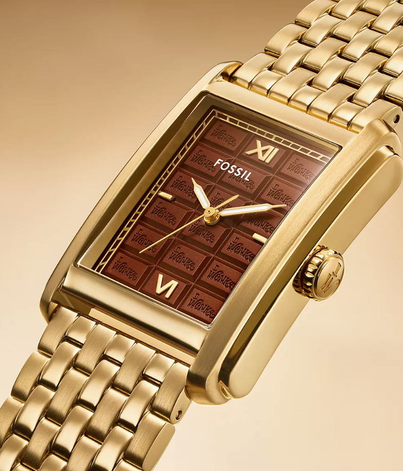Fossil Watch Willy Wonka LE1190SET Men s Gold Limited stainless steel watch New eBay