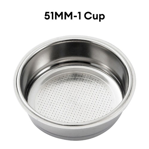 Kaffeefilterkorb Ersatz Edelstahl bodenlos Portafilter 51 mm - Bild 20 von 21