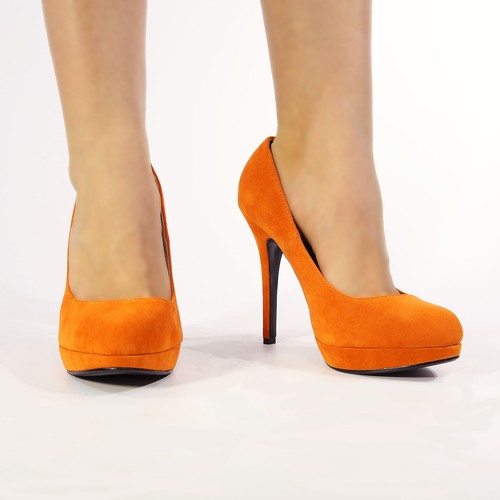 NUEVOS ZAPATOS DE TACÓN ALTO PLATAFORMA FIESTA CORTE SEÑORA MUJER TALLA 3-8 - Imagen 105 de 168