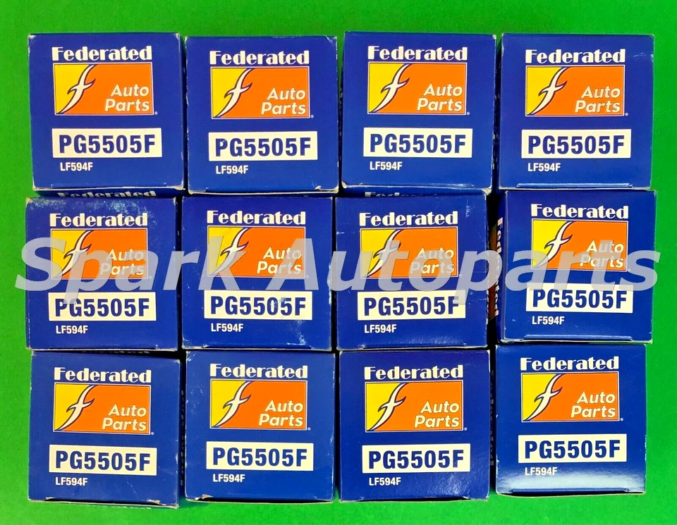 Nueva caja de 12 filtros de aceite de motor FEDERATED PG5505F para MAZDA 6, MERCURY, CH9641 Foto 3 de 3