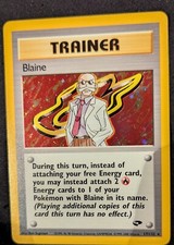 TRAINER Blaine HOLO Gym Challenge 