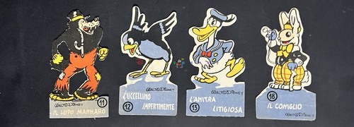 ⭐️ 13 Figurine Sagomate Disney Topolino Elah Saiwa - 1935 - DISNEYANA.IT ⭐ - Foto 3 di 6