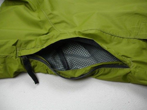 Men's M Columbia Titanium Omni-Shield Waterproof Rain Jacket Packable Green Hood - Afbeelding 11 van 24