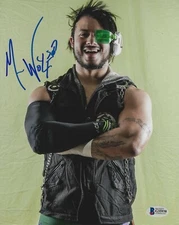 Mr Mecha Wolf 450 Signed 8x10 Photo BAS Beckett COA WWC WWE NXT Picture Auto'd 5