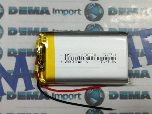 Pila ricaricabile 3.7 v basso drenaggio per varie mAh dispositivi elettrici - Foto 13 di 53