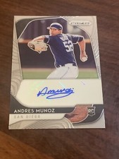 2020 Panini Prizm Rookie Autographs 28 Andres Munoz