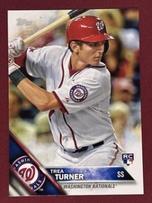 2016 Topps Trea Turner #103 Rookie RC