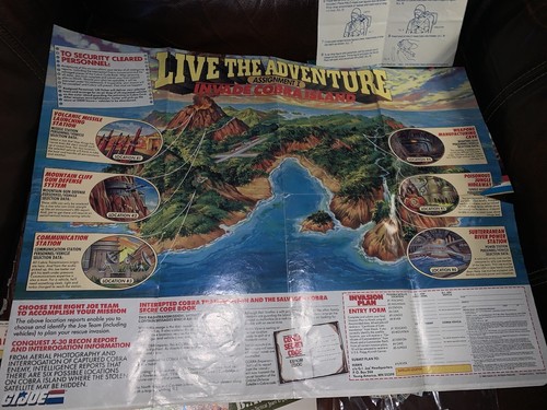 Vintage Gi joe Inserts Lot 1980’s Instructions and Catalogs Points very large - Bild 7 von 7