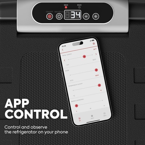 ICECO JP30 Portable Refrigerator Car Fridge Electric Cooler RV 0～50℉ DC 12/24V - Picture 5 of 9