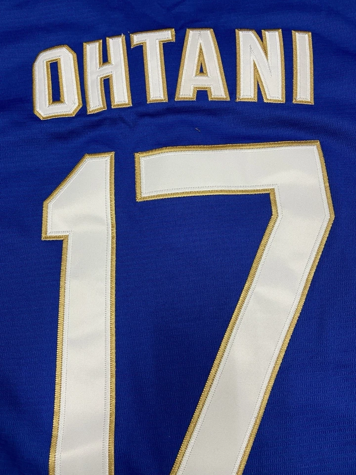 DODGERS JERSEY SHIRT #17 OHTANi MEDIUM#42 BRAND NEW* - Image 4 of 4