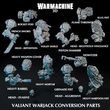 Warmachine Gravediggers Valiant Ghost Dog Warjack Conversion Parts Free Shipping