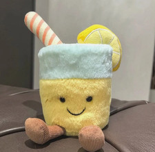 Jellycat Lemonade Amuseables Plush BNWT Plus Bag Sweet Soft Toy Halloween Gift