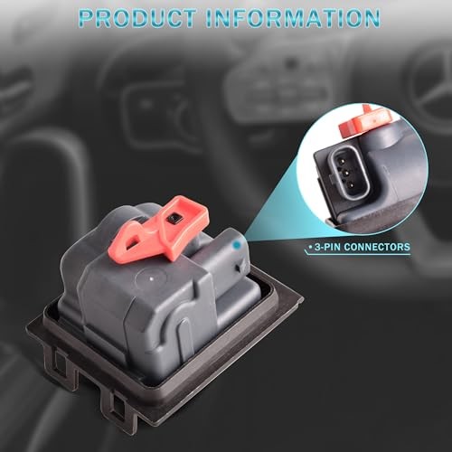 Bloqueo de tapa del tanque de combustible del motor con aleta de combustible compatible para Mercedes-Benz W205 W213 W222 - Imagen 5 de 6