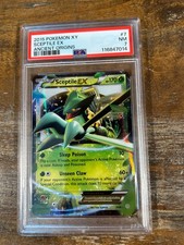 POKEMON 2015 XY Ancient Origins SCEPTILE EX #7 PSA 7 RARE