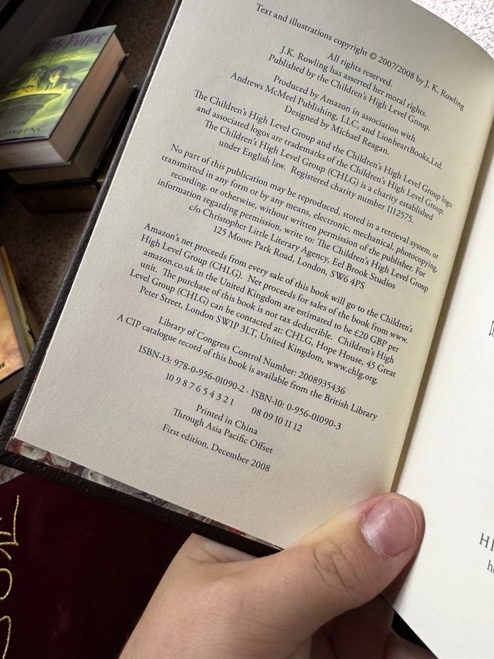 The Tales of Beedle the Bard коллекционное издание Джоан Роулинг, 1-е издание - Изображение 3 из 4