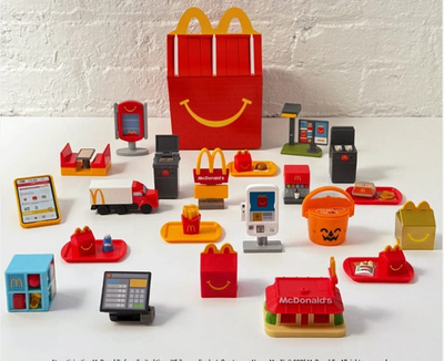 #ad 2025 McDONALD#x27;S Lil Mcdonalds Minature Kids HAPPY MEAL TOYS Or Set $13.45
