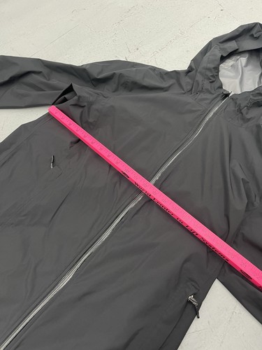 REI Co-op Jacke Herren XL schwarz Kapuze wasserdicht Regen Shell Outdoor leicht - Bild 6 von 12