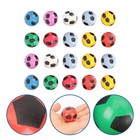 40 pcs Rubber Bouncing Balls Kids Rubber Football Bouncy Balls(Random Color)