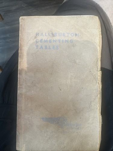 Halliburton Cementing Tables Book 1962 | Vintage Oilfield Engineering Manual - Foto 9 di 9