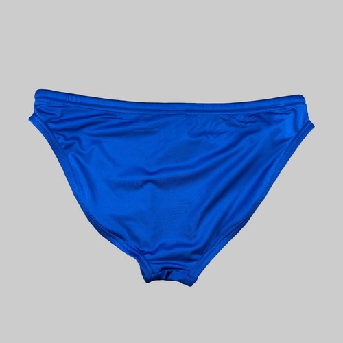 Speedo Hombre Azul Retro Colorblock Natación Brief Traje De Baño Talla 32 34 - Imagen 7 de 7