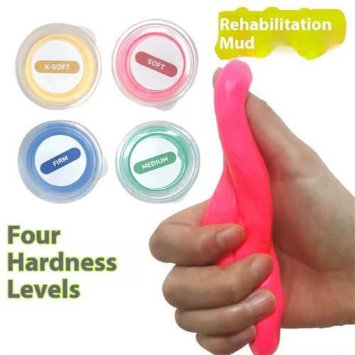 4PCS Therapy Putty Set Hand Exercise Sensory Developmental Rehab Education Toys - Bild 2 von 25