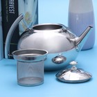 Metal Tea Pot Kettle with Infuser Edelstahl Wasserkocher Teekessel