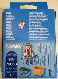 Playmobil Special PLUS Fisherman # 70063 New Sealed 17 Pcs