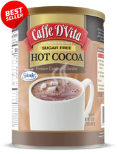 Sugar Free Hot Cocoa Mix 2 Lb Can Gluten Free Low Fat Kosher Bulk Chocolate US